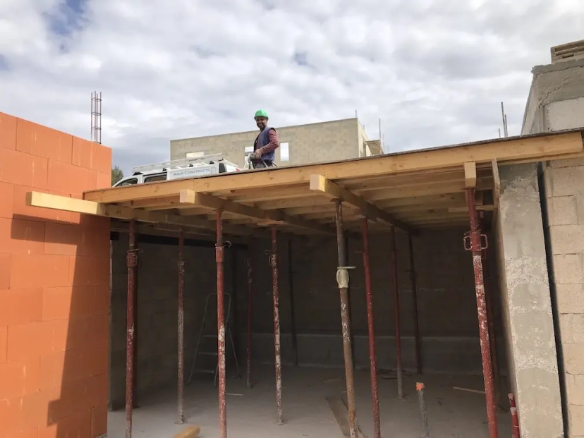 Garage en béton armé